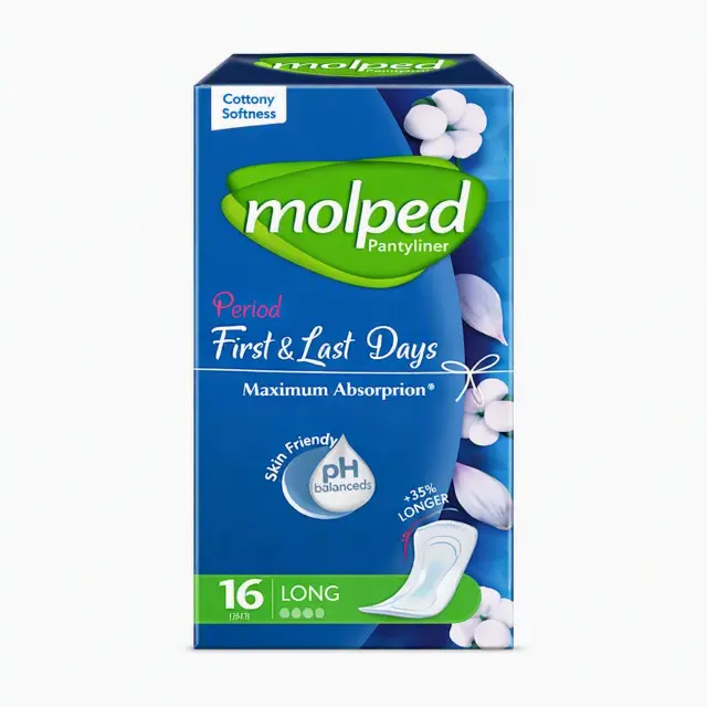 Molped First & Last Days Panty Liners 16X24